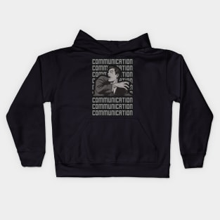 Communication Anxiety Comic Kids Hoodie